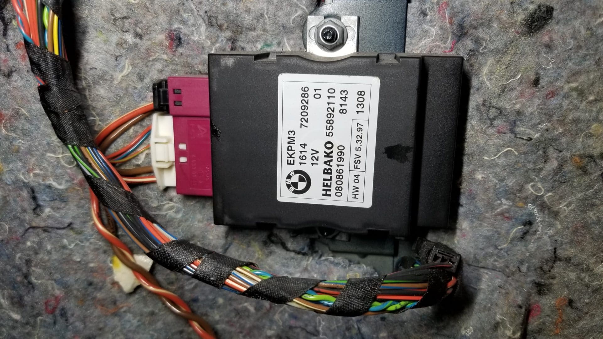 Bmw X5 E70 Fuel Pump Relay