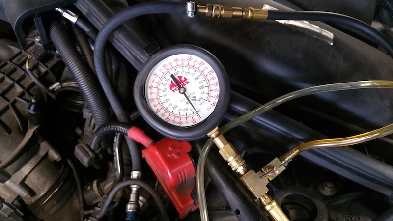 bmw e60 dead fuel pump pressure reading